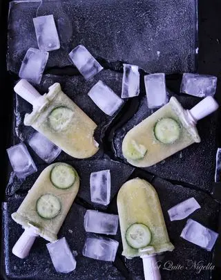 Cloudy Apple & Cool Cucumber Icy Pops