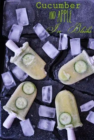 Cloudy Apple & Cool Cucumber Icy Pops