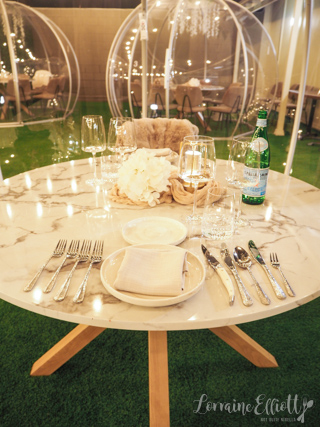 Dining Domes at Argyle House, Camden