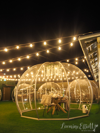 Dining Domes at Argyle House, Camden