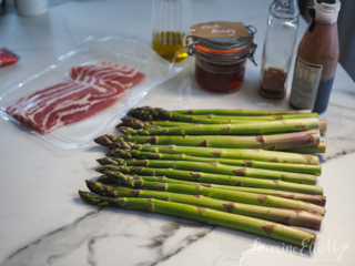 Asparagus Wrapped In Bacon
