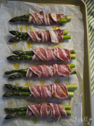 Asparagus Wrapped In Bacon