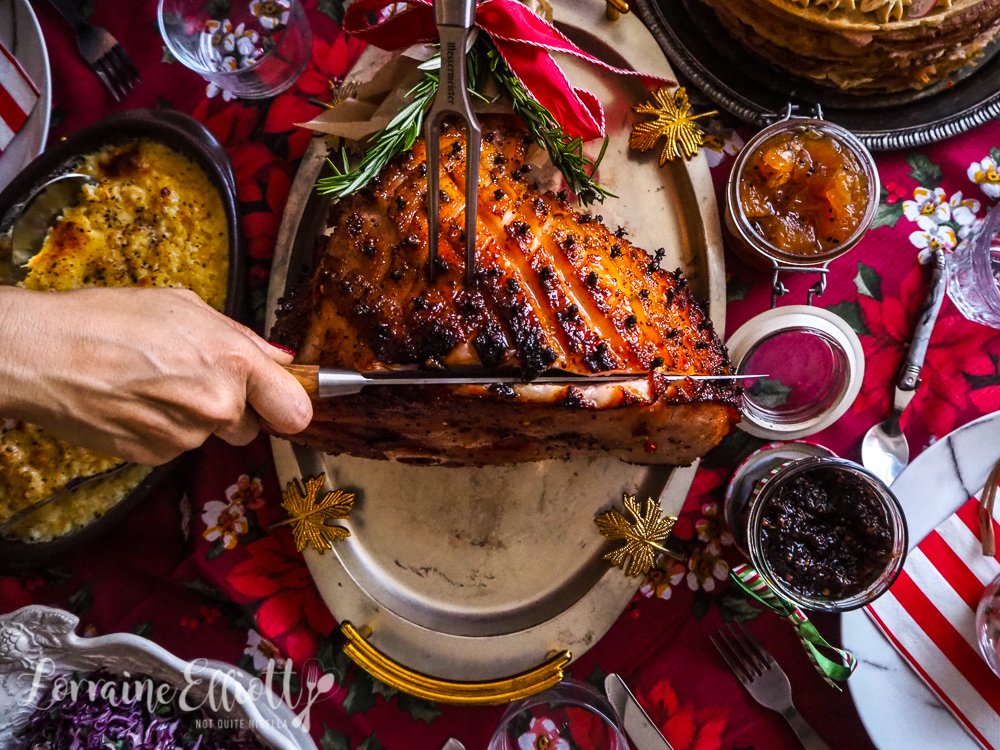 Australian Christmas Food dinner menu @ Not Quite Nigella