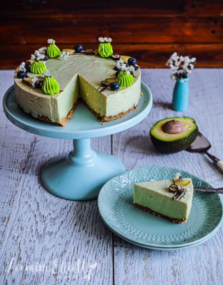 Avocado Coconut Cheesecake