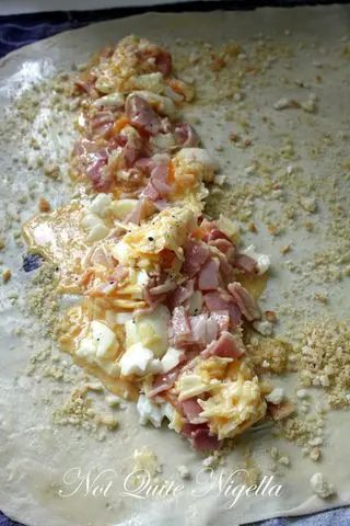 Bacon, Egg & Cheese Breakfast Strudel