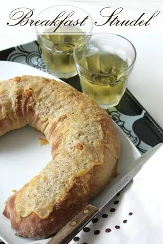 Bacon, Egg & Cheese Breakfast Strudel