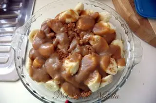 Banana Caramel Cobbler-Ugly but Delicious