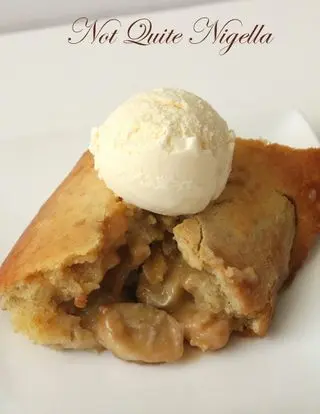Banana Caramel Cobbler-Ugly but Delicious