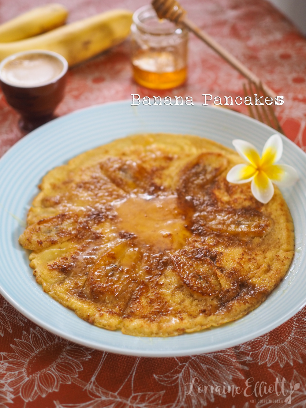 Banana Pancakes @ Not Quite Nigella