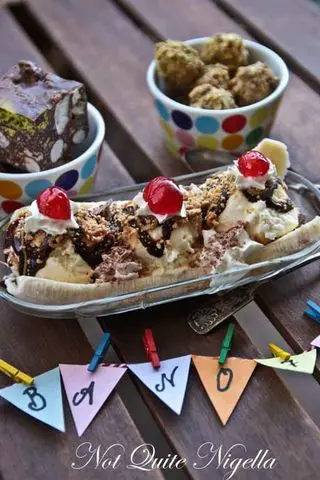 banoffi banana split
