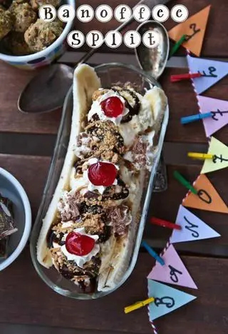 banoffi banana split