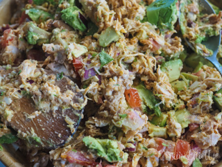 BBQ Chicken Mission Style Burrito