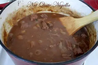 beef beer stew cooked