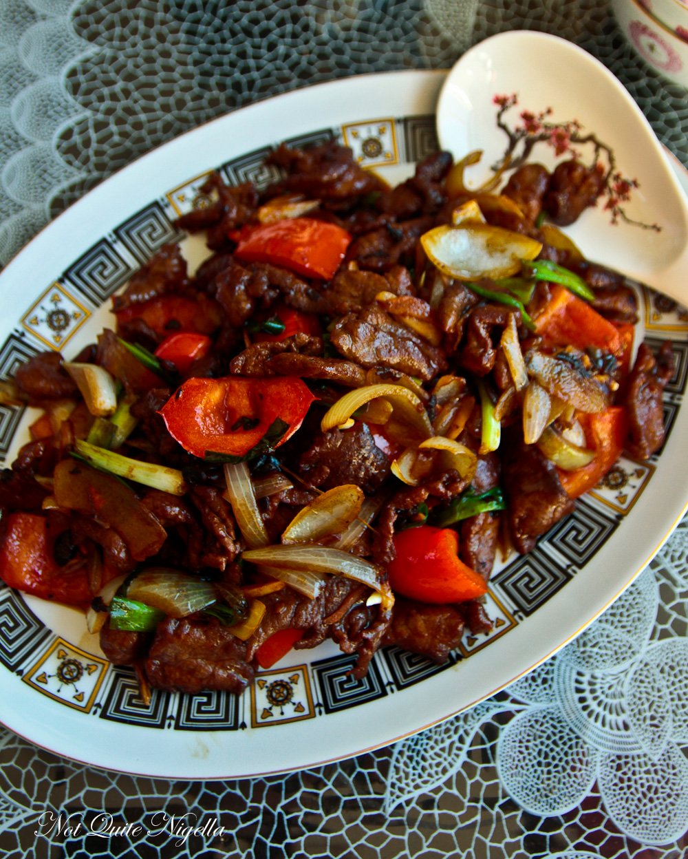 Beef In Black Bean Sauce Not Quite Nigella