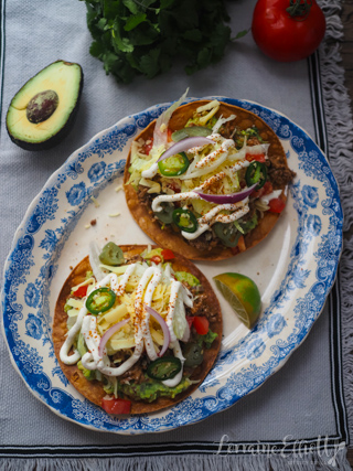 Beef Tostadas