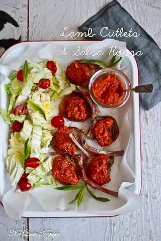 Lamb Cutlets How To Cook Salsa Rossa