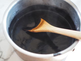 Black Sesame Soup With Mochi