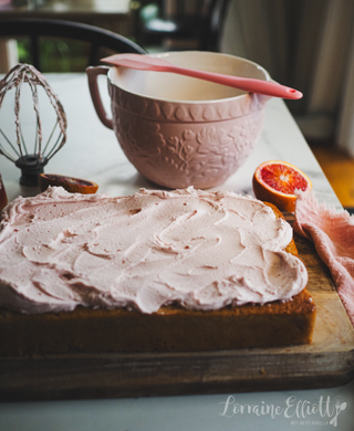 Blood Orange Cake