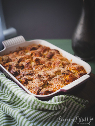 Bread & Butter Pudding Madagascan Vanilla Custard 