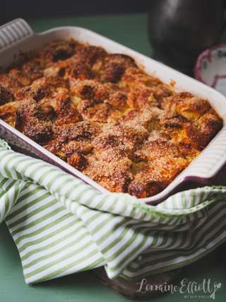 Bread & Butter Pudding Madagascan Vanilla Custard 
