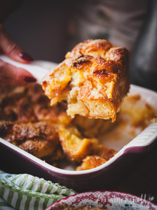 Bread & Butter Pudding Madagascan Vanilla Custard 