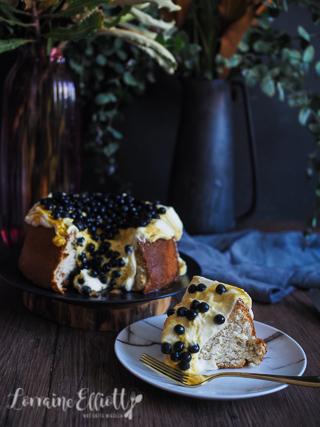 Bubble Tea Boba Chiffon Cake