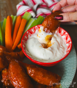 Air Fryer Buffalo Hot Wings