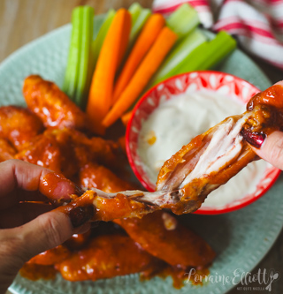 Air Fryer Buffalo Hot Wings
