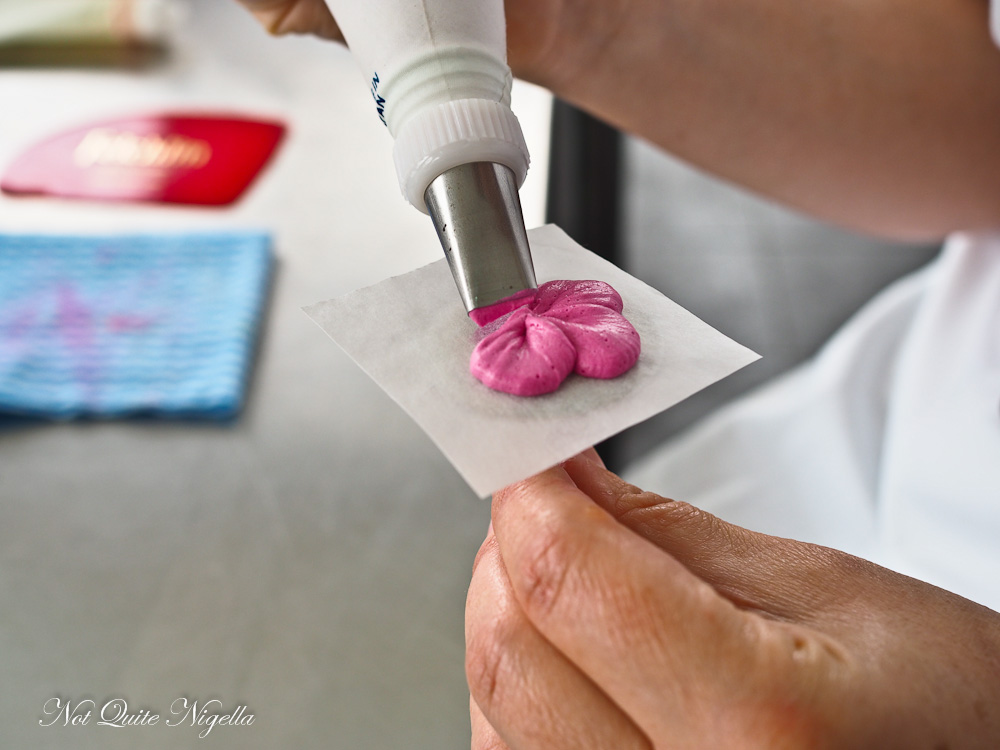 Tutorial For Buttercream Flowers Rununculus Sweet Pea Cactus Succulent Not Quite Nigella