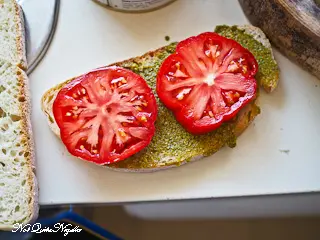 Caprese Toastie Toasted Sandwich