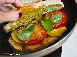 Caprese Toastie Toasted Sandwich