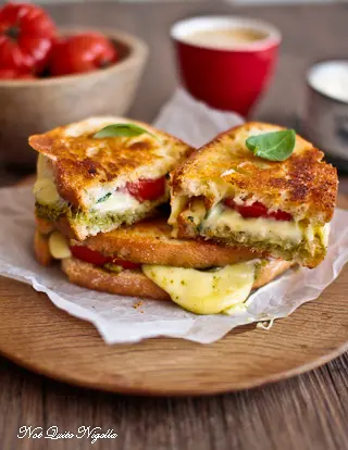 Caprese Toastie Toasted Sandwich