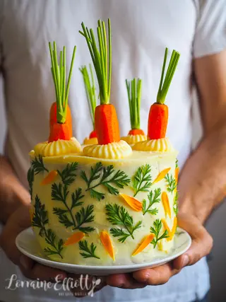 Carrot Cake, Ginger & Biscoff Spice Cake