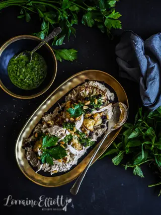 Cauliflower & Chicken Salad