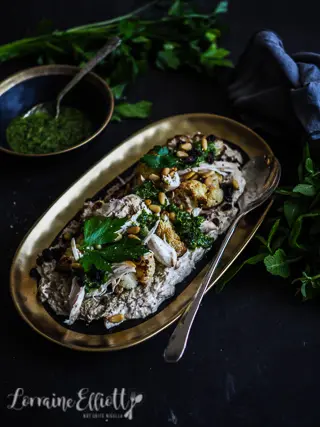 Cauliflower & Chicken Salad