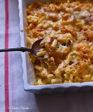 macaroni cauliflower cheese