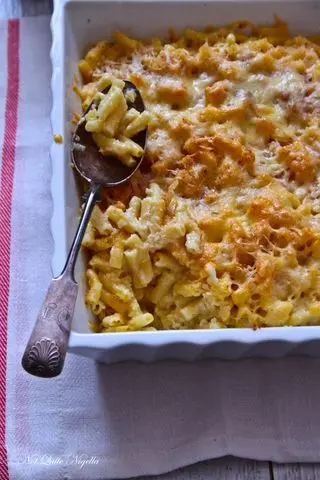 macaroni cauliflower cheese