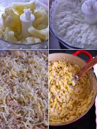 macaroni cauliflower cheese