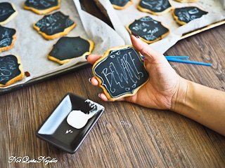 Chalkboard Cookies