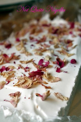 Champagne and Rose Petal Marshmallows