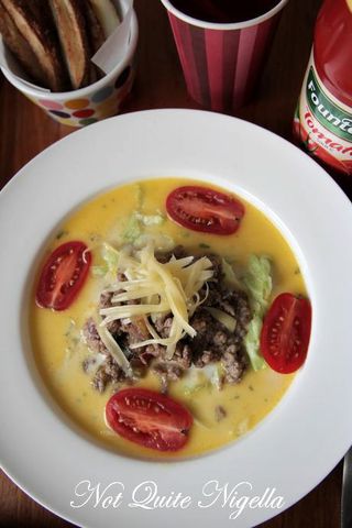 cheeseburger soup recipe