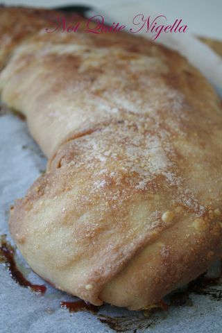 Cherry, Cheese & Coconut Strudel - Daring Bakers May 2009 challenge