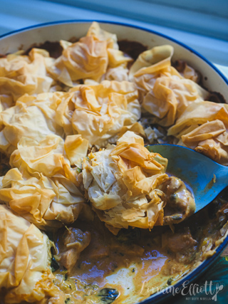 Chicken And Leek Pie (One Pan)