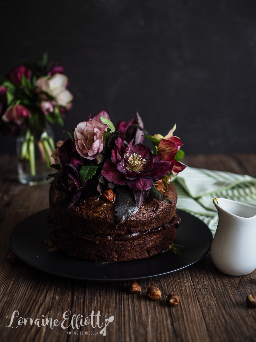 Chocolate Passion Fruit Hazelnut Cake Not Quite Nigella