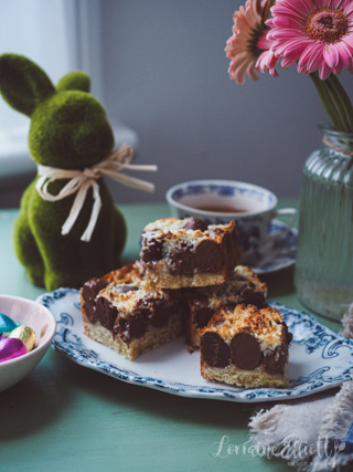 Chocolate Easter Egg Slice