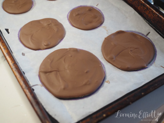 Chocolate Christmas Tree Mendiant