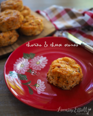 Chorizo Cheese Scones