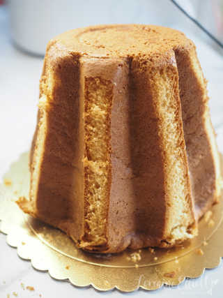 Dubai Chocolate Pandoro Christmas Cake