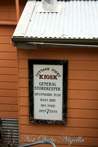 cottage point inn kiosk