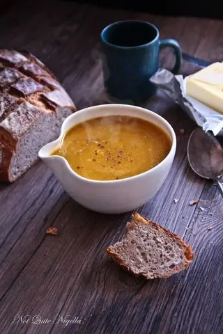 crab butternut squash soup